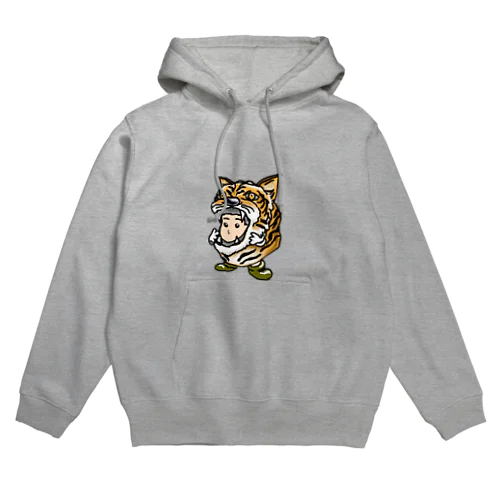 被り小人シリーズ（タイガー） Hoodie