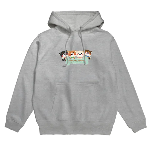 HAPPY４柴犬 Hoodie