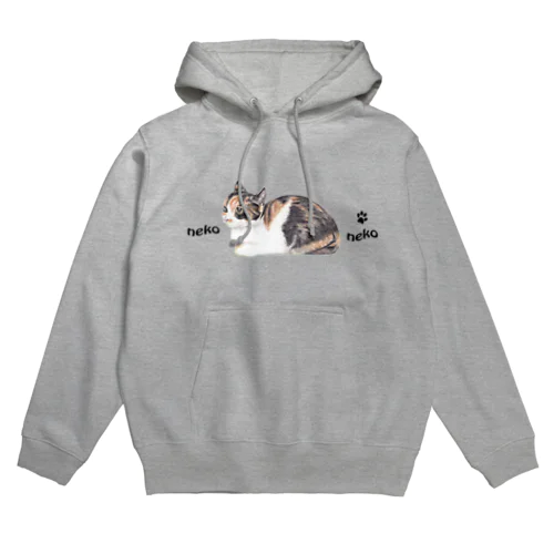 パステル💗ねこねこ　三毛猫ミミちゃん Hoodie