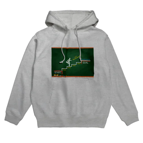 ステップアップ ゴール成功者 Hoodie