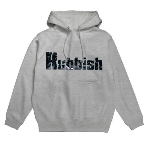 Rubbish ロゴ Hoodie