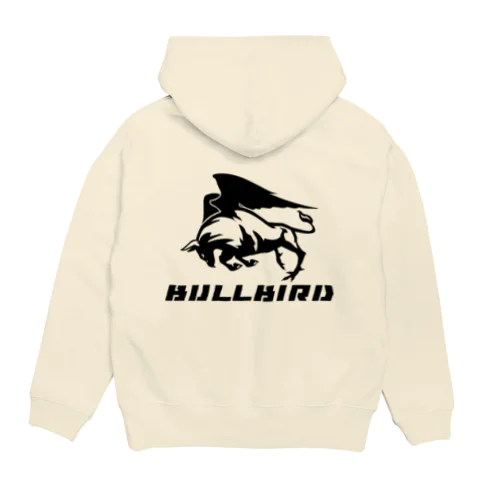(黒文字)BULL BIRD オリジナルブランドグッズ Hoodie
