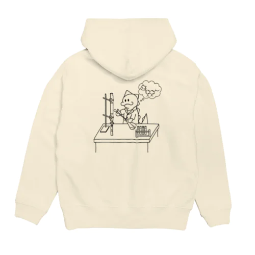 ケミカルドラゴン（モノクロ） Hoodie