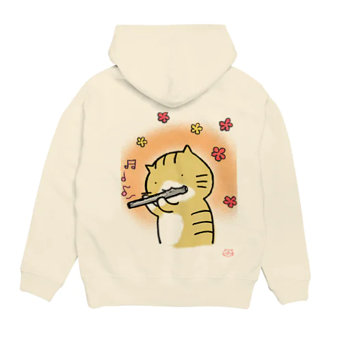 ゆたねこのフルート Hoodie