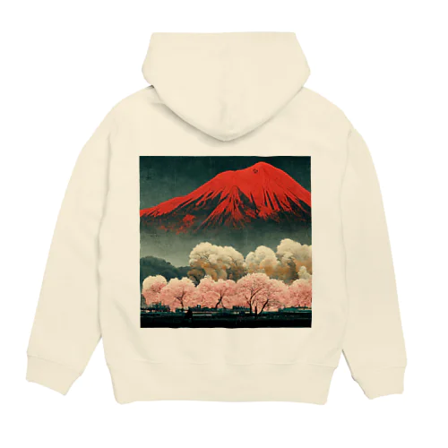 Red Fuji Hoodie