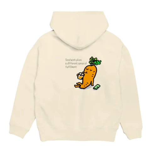 ひと仕事終えたニンジン Hoodie