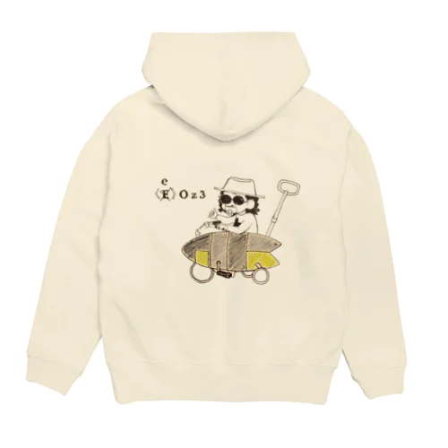 《e》Oz3 プルオーバーパーカー Hoodie