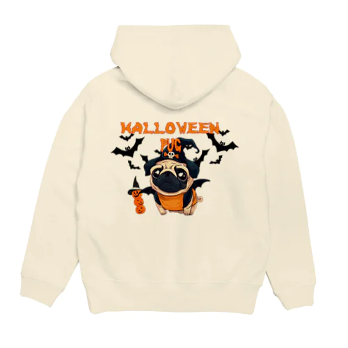 ハロウィン　パグ Hoodie