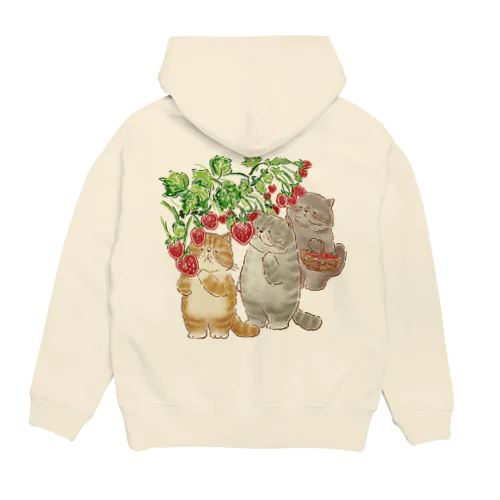 いちご狩り① Hoodie