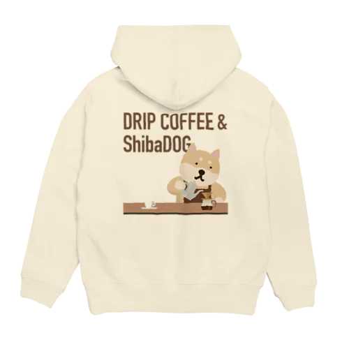 DRIP COFFEE & ShibaDOG パーカー