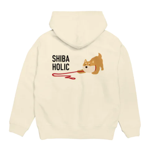 SHIBA HOLIC（赤✕赤） パーカー