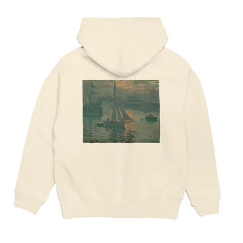 クロード・モネ 「日の出」 Hoodie