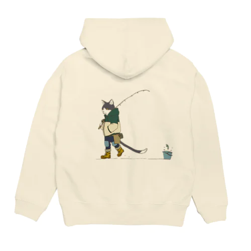 Forest cat(釣りver.) Hoodie