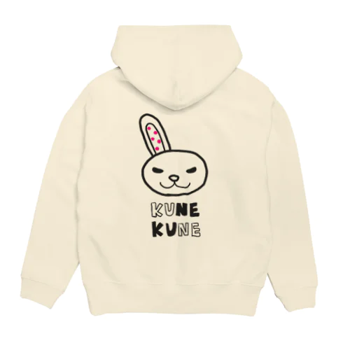 ももたまウサギ　クネクネオリジナルTシャツ Hoodie