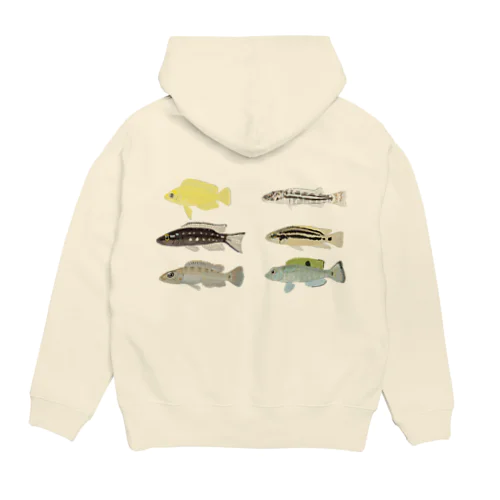 タンガニイカ稚魚パーカー Hoodie