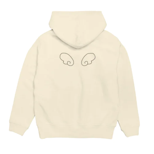 てんしのはね（黒） Hoodie