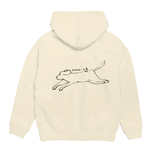 ランニングドッグ Hoodie