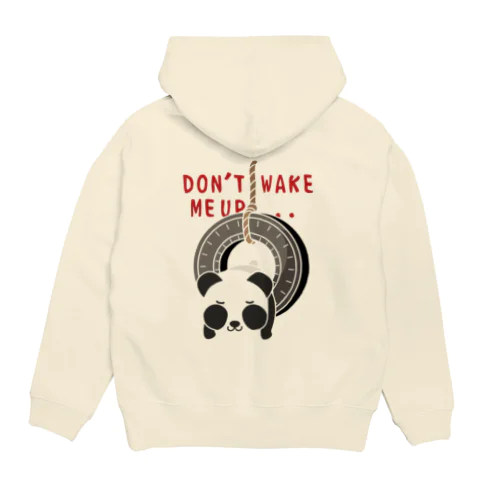 バックプリント　キッズサイズ　おこさないでねC*ズレぱんだちゃんのDON'T WAKE ME UP... Hoodie