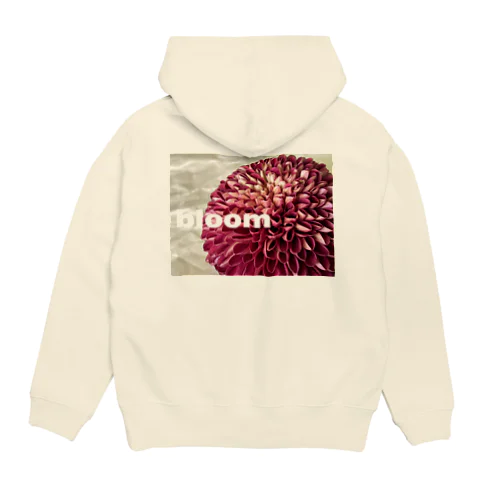 ピンポンマム　bloomロゴ Hoodie