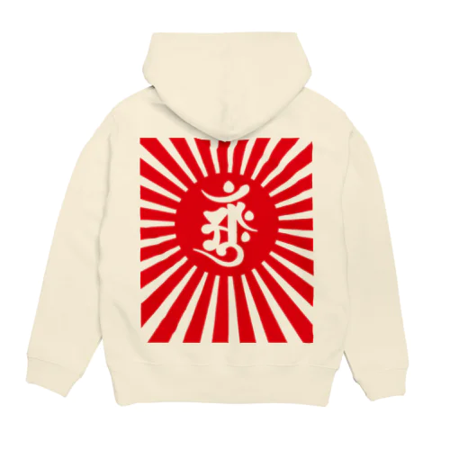 梵字 [アーンク] 赤 ap Hoodie