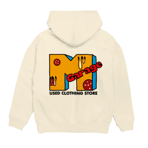 MGarage used clothing 🍕オリジナル　ファンキーロゴ Hoodie