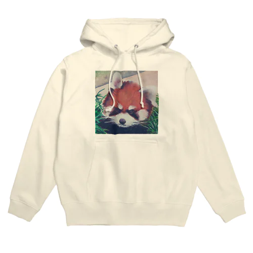 キリッとしたレッサーパンダ Hoodie