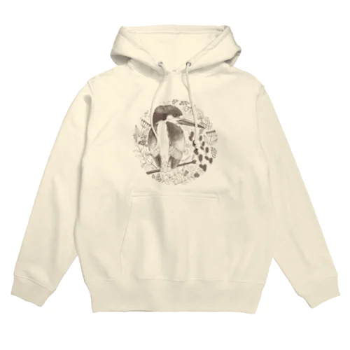 見返りカワセミ Hoodie