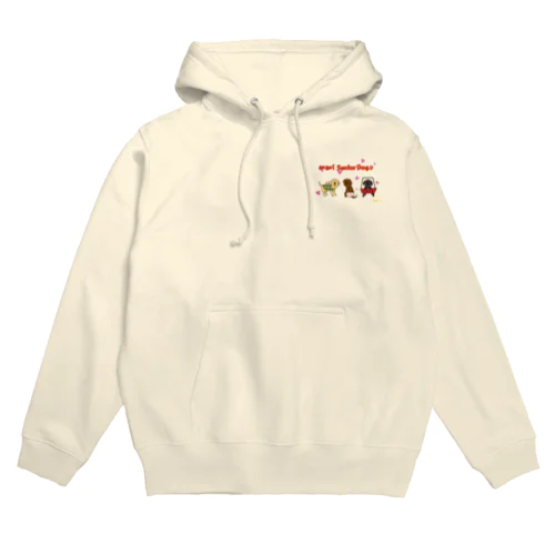 シニアドッグ応援団 Hoodie