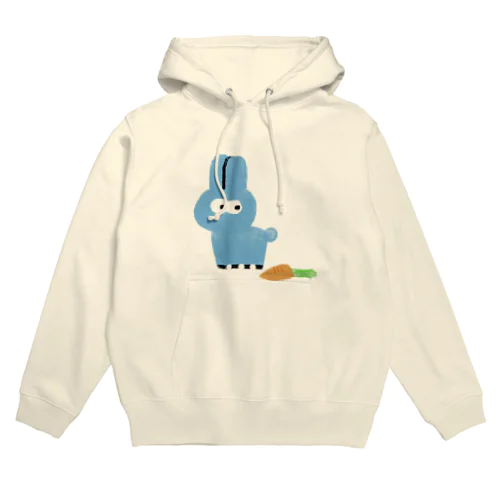 ニンジン バーサス ウサギ Hoodie