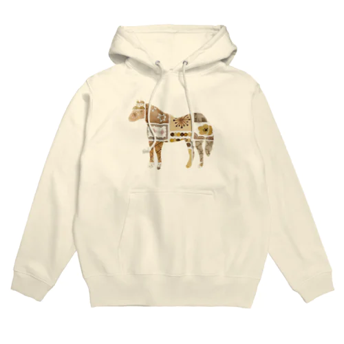 pattern horse B Hoodie