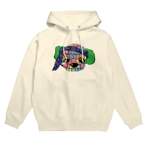 酔っ払いワンコパーカー Hoodie