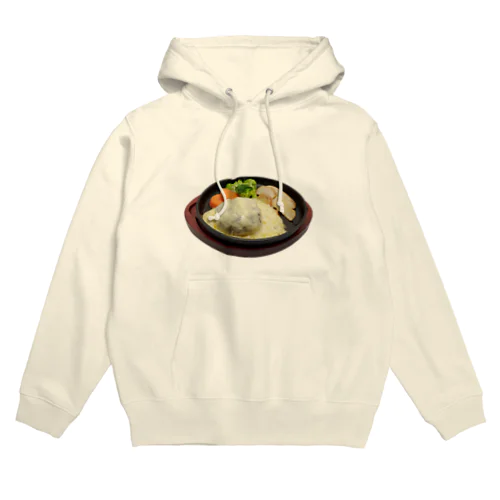 チーズハンバーグ Hoodie