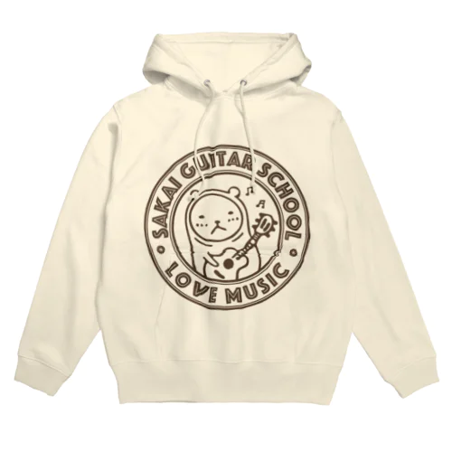 スクールキャラのギタろう（茶） Hoodie