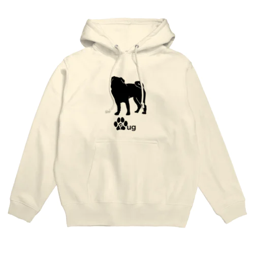 パグ犬 Hoodie