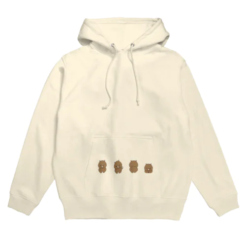 仲間だウォンバット Hoodie