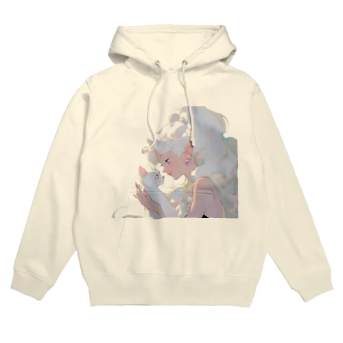 Girls and cats Hoodie