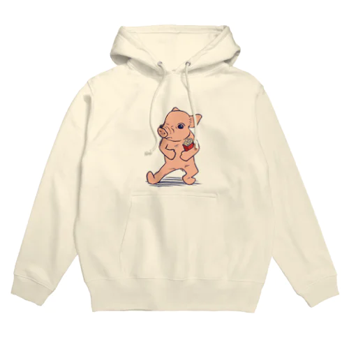 ミニブタポップコーン Hoodie