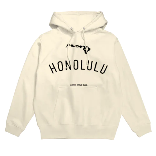 HONOLULU　BLK LOGO パーカー