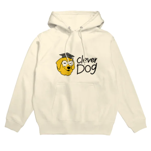 インテリ犬 Hoodie