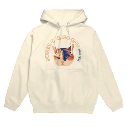 SUPER CALICO CAT　since2004 Hoodie