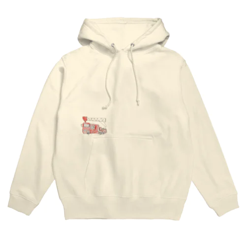 はしご車 Hoodie