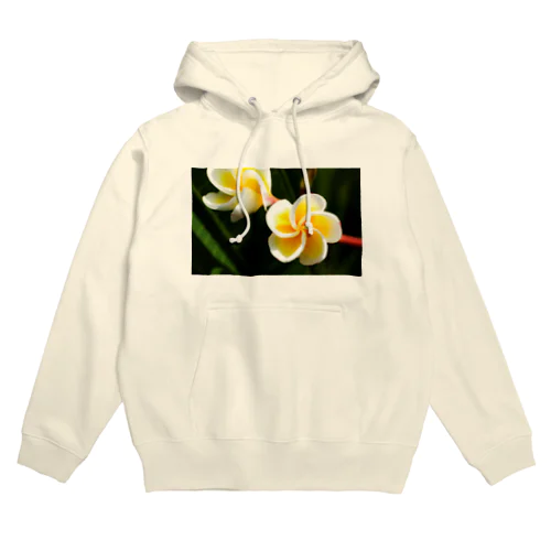 Flower of the Heart　プルメリア Hoodie