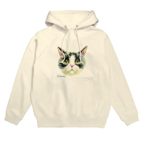 ハチワレねこ Hoodie