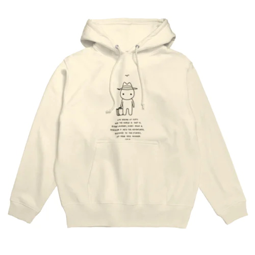 旅するオジサン Hoodie