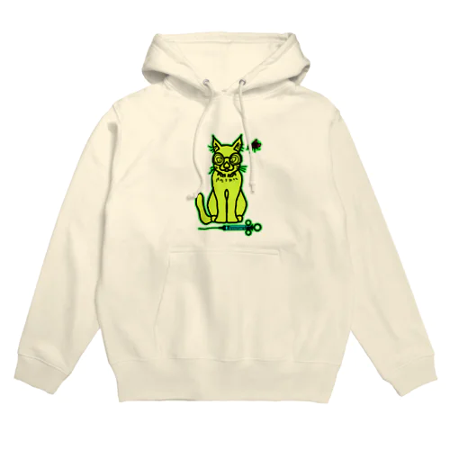 待ちきれない猫 Hoodie