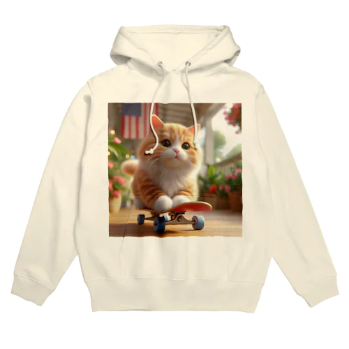 スケボーCAT Hoodie