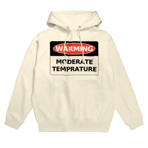 WARMING MODERATE TEMPRATURE パーカー