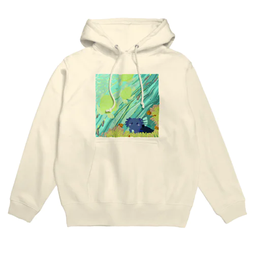 Blue submarine【コラボ作品】 Hoodie