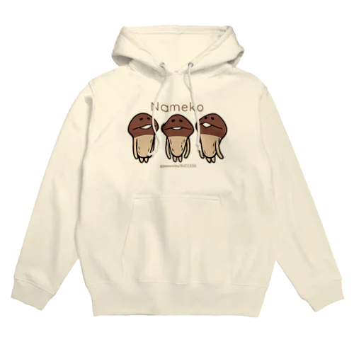 3匹のなめこ Hoodie