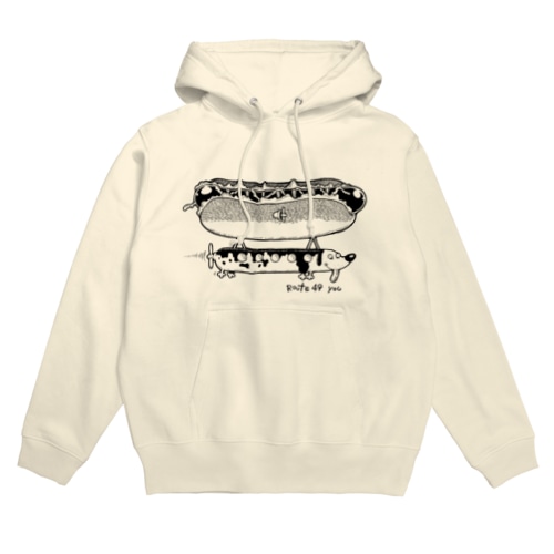 飛行船犬 Hoodie